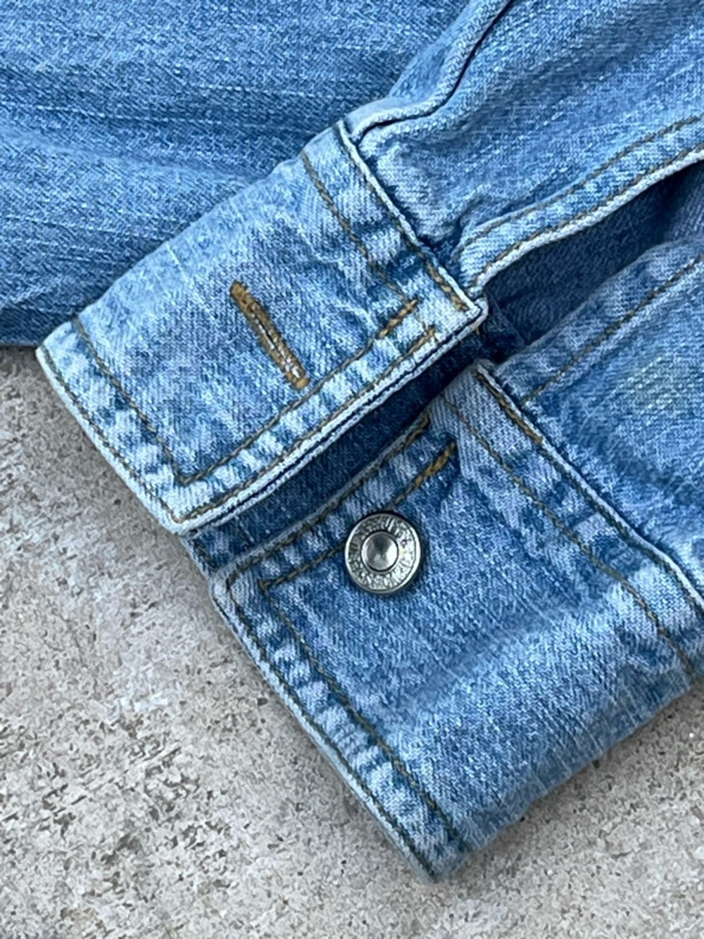 Levi’s overshirt shacket workwear with metal buttons Large - Picture 4 of 11